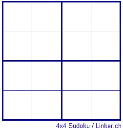 Sudoku Raster klein